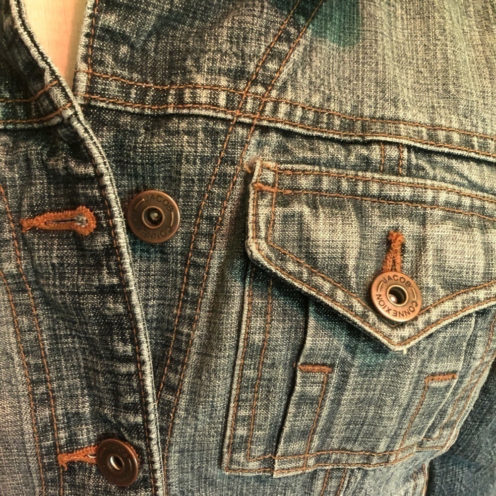 JACOB Connexion Denim Jean Jacket - Picture 3 of 9